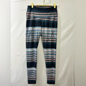 Albion Fit High Waisted Stride Leggings in Moonright Stripe
